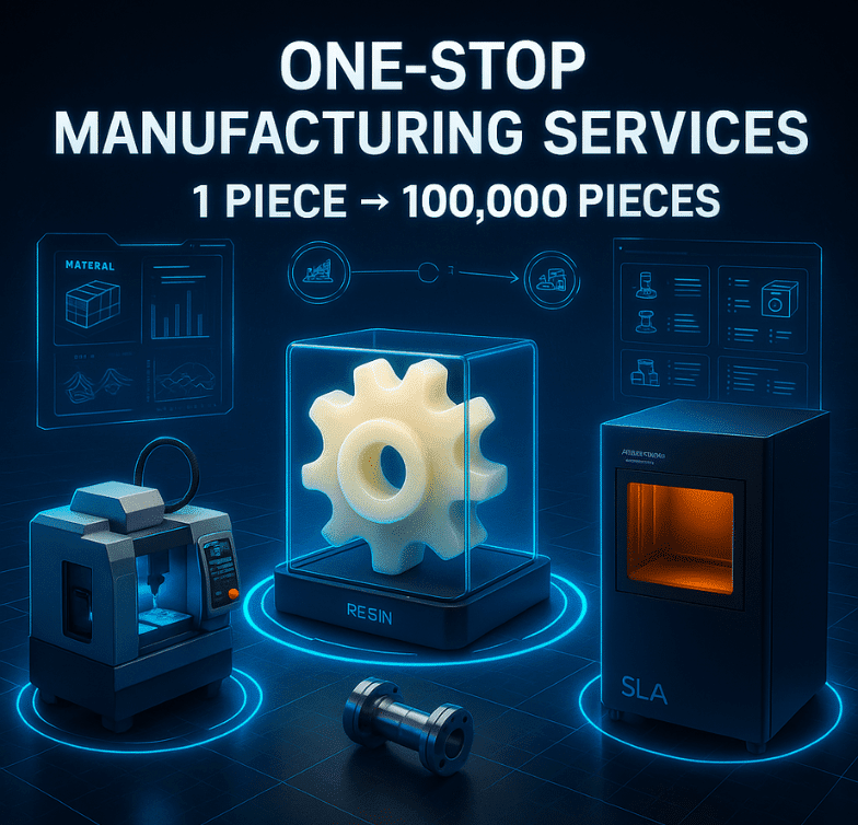 ONE-STOP MANUFACTURING SERVICES